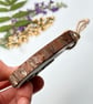 Real Pressed Flower, Rustic Wood Slice Hanging Decoration - Image 4