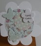 Flower Shaped Thank You Card - Thanks a Bunch - Image 6