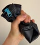 Lined Inner Tube Bag - Blue Zip & Light Blue Transport-Themed Lining - Image 9