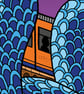 Overground Snake on Thicket Road (a British Transport dystopia) - Giclee Print - Image 5