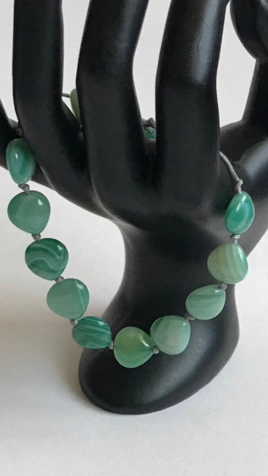 Green Agate Friendship Bracelet