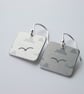 Cloud earrings with seagull - Image 2