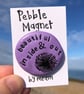 Beautiful Inside & Out Pebble Magnet