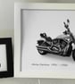 Harley Davidson VRSC VROD - 4x6" or A4 Photo in a Black or White frame - Image 1