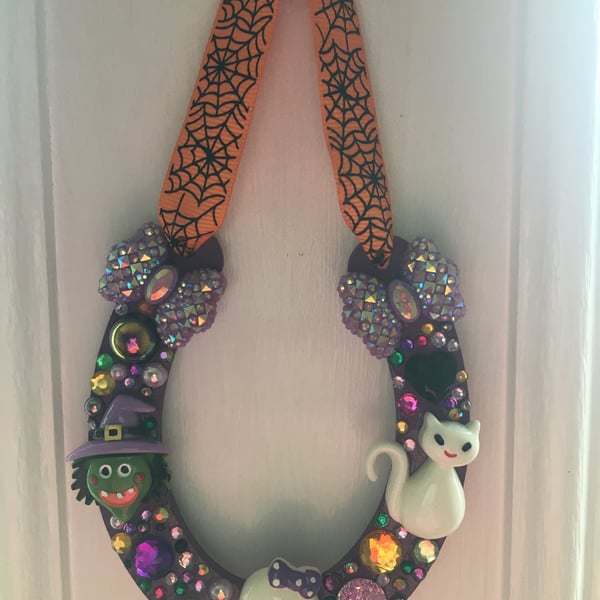 Halloween horseshoe 10cm