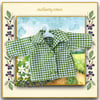 Olive Green Checked Shirt 