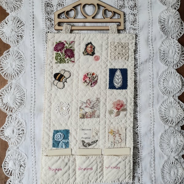 Quilted wall hanging