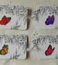 Set of 4 Butterfly Gift Tags