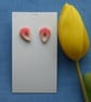 Teardrop Cut Out Stud Earrings - Image 3