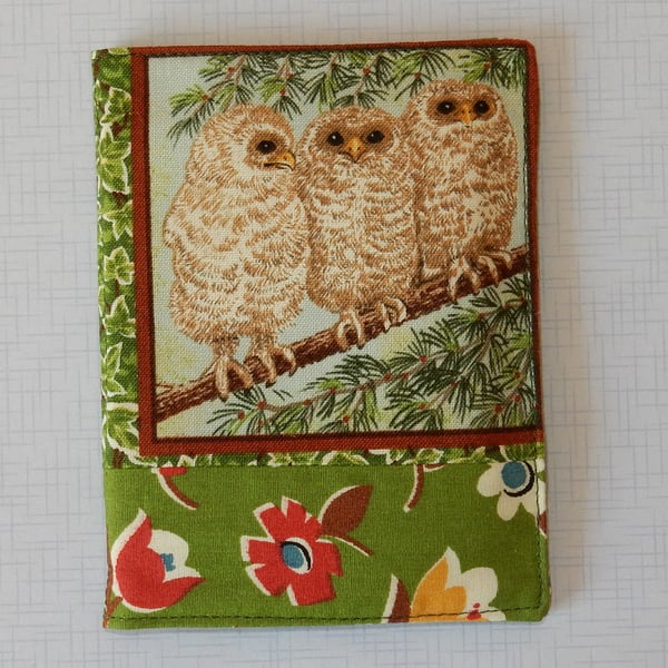 Needle case - owls
