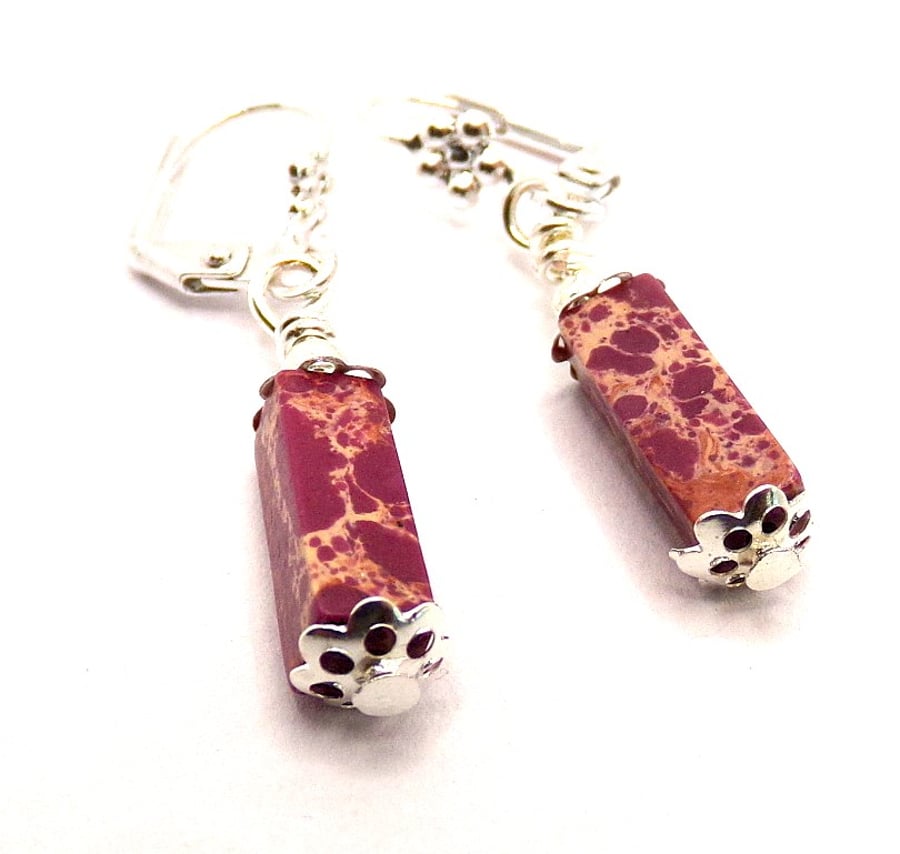 Semi-Precious Gemstone  Pink Imperial Jasper