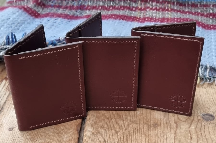 Leather card wallet