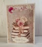 Greeting Card With Love Books  by Carolee Crafts PB1 - 0004 - Image 1