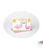 Flamingo Partner Birthday Card, A6 Birthday Card, Cute Animal Birthday Card - Image 1