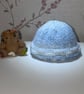Hand knitted baby hat