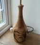INTERESTING ELM TABLE LAMP - Image 4