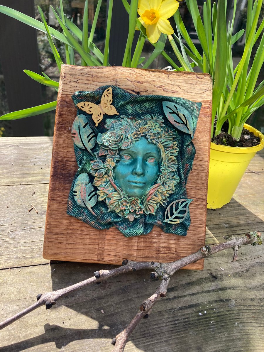 Green Lady Garden or Home Hanging