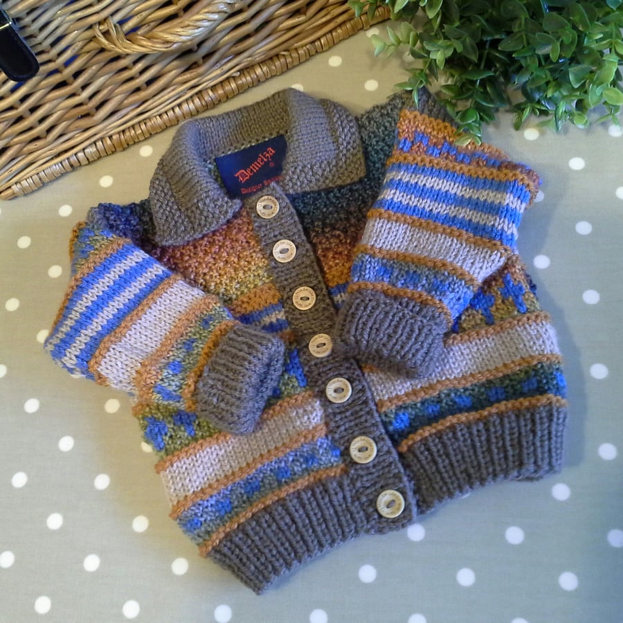 Toddlers Hand Knitted Jacket  18-30 months size