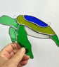 Stained Glass Turtle Suncatcher - Handmade Hanging Window Decoration  - Image 4