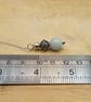 Small minimalist Aquamarine pendant necklace. March Birthstone - Image 4
