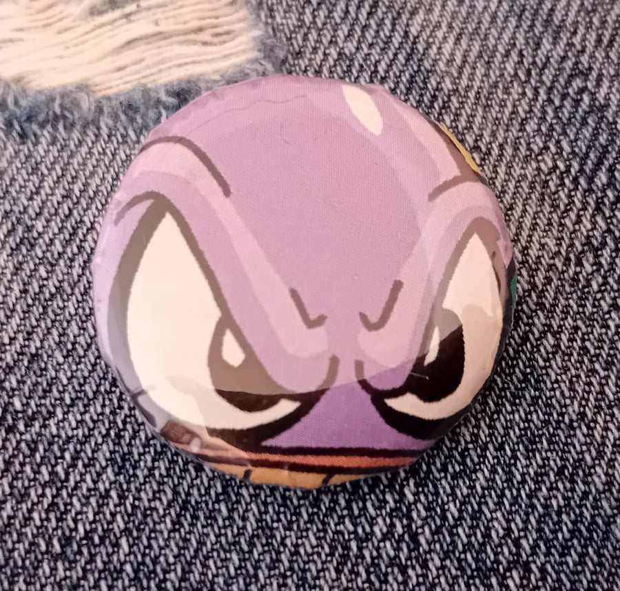 Vintage Comic Badge – Octopus Eyes