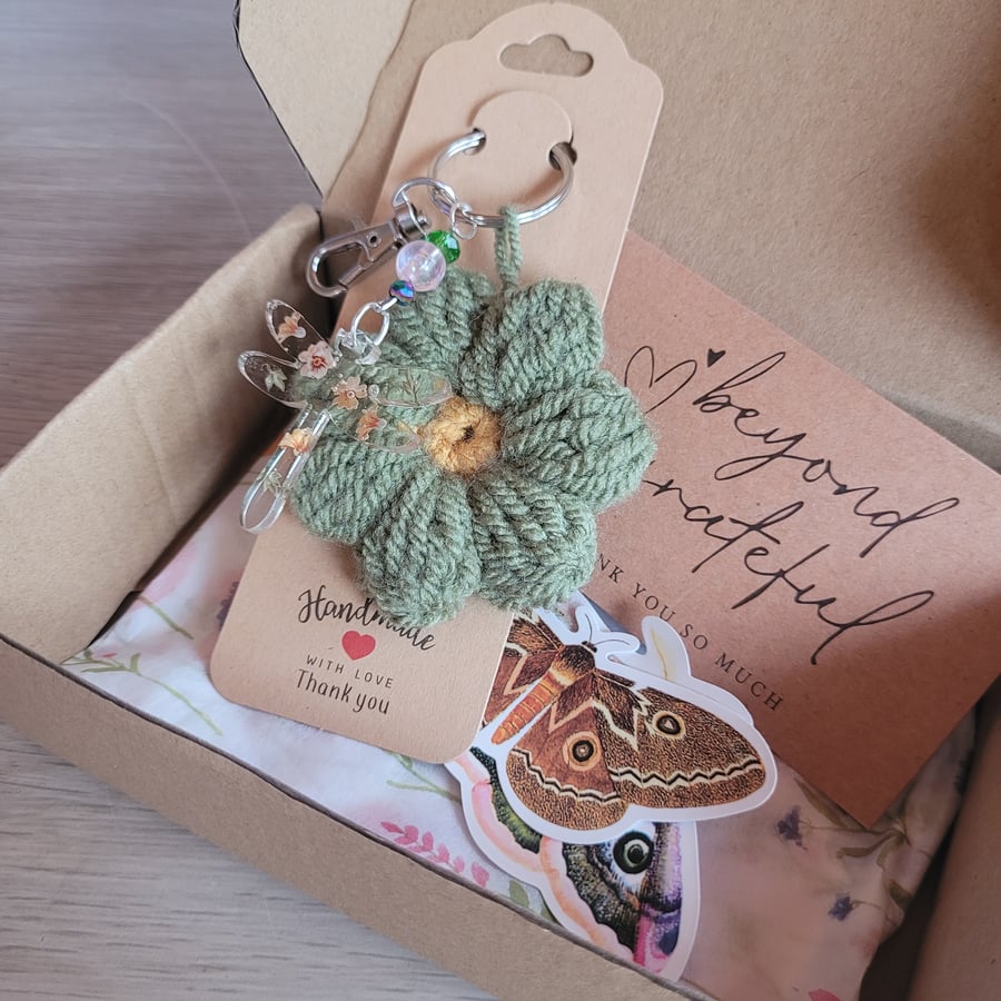 Resin Dragonfly Bag Charm 