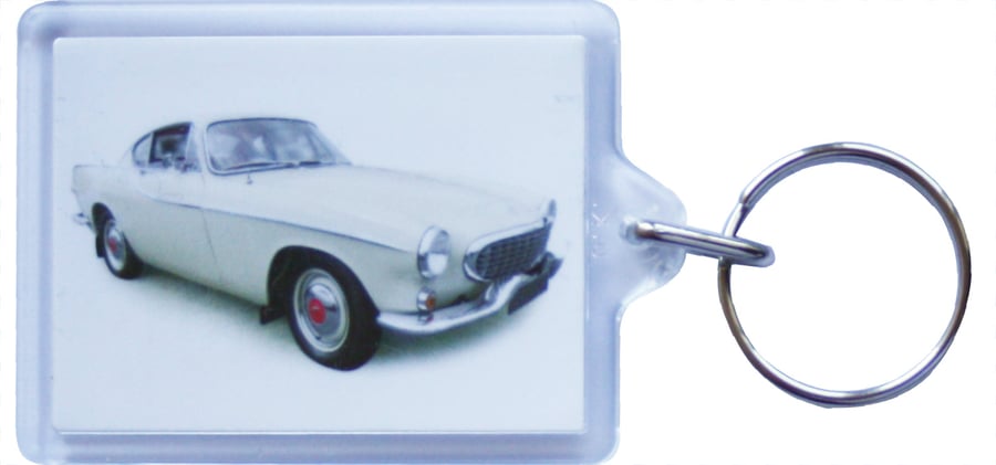 Volvo P1800S 1963 - Keyring with 50x35mm Insert 