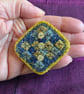 Checkered Wool Brooch. - Image 3