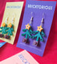 Lego Christmas Tree Earrings
