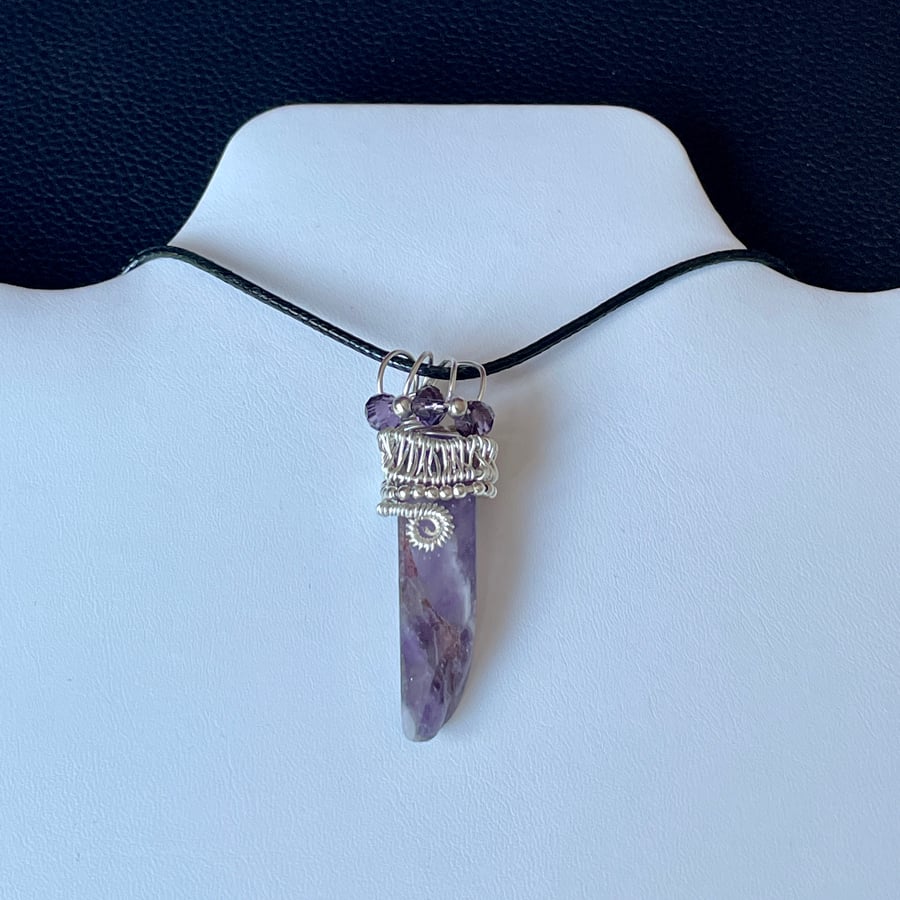 Amethyst Crystal Point 