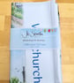 Whitchurch Scenes 100% Cotton Tea Towel - watercolour painting scenes - Image 1