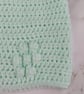 Matching Mum and Baby Crochet Hats, Pastel Green Pom Pom Beanie Set  - Image 4