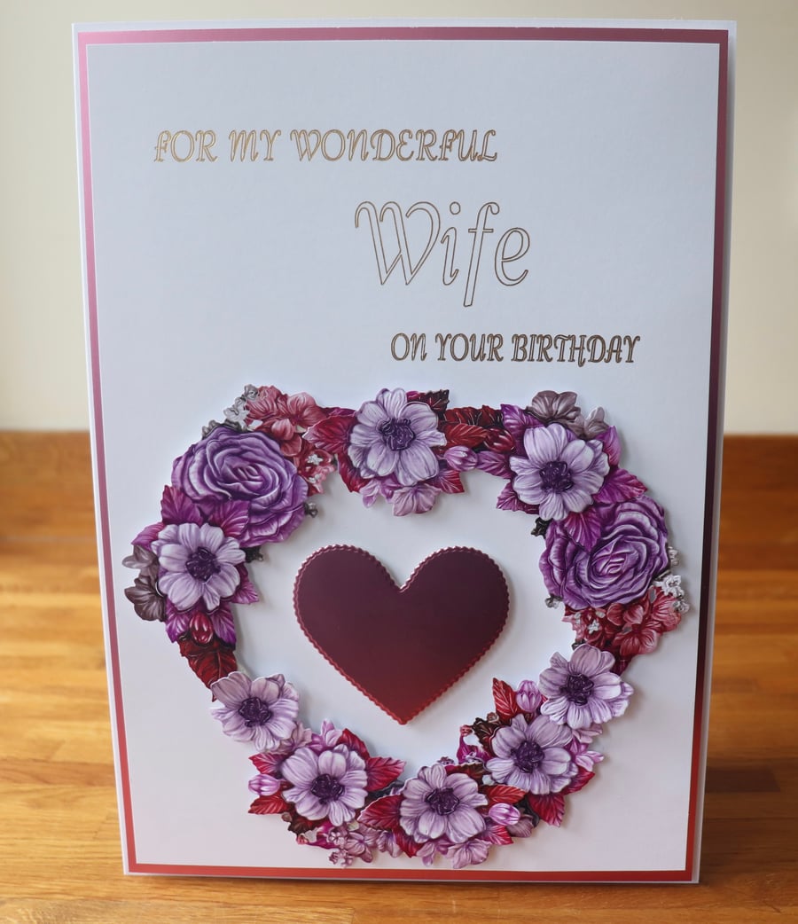 Happy Birthday To My Wife.