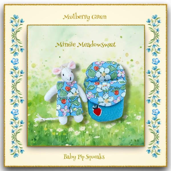 Minnie Meadowsweet - A Baby Pip Squeak in a Sleeping Bag