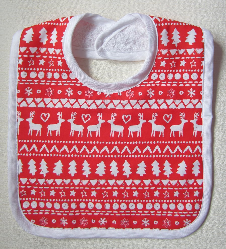 Christmas Nordic Bib