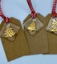 Fused glass keepsake Christmas gift tag - Image 4