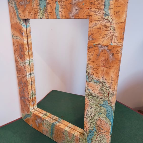 1952 Lake District collage mirror