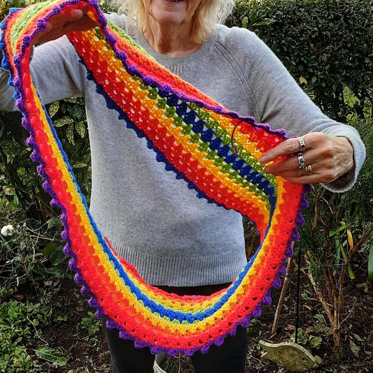 Cowl or snood. Neck warmer. Cosy scarf. Free first class UK postage.