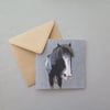 Shire horse card