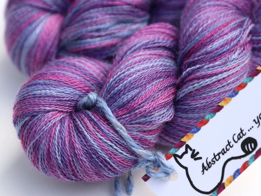 SALE: Borage - Silky alpaca laceweight yarn