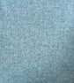 Tweed Scatter Cushion with Pad, Blue 46x46cm - Image 3