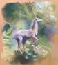 Deer in the Forest - Pastel Drawing  - Image 2