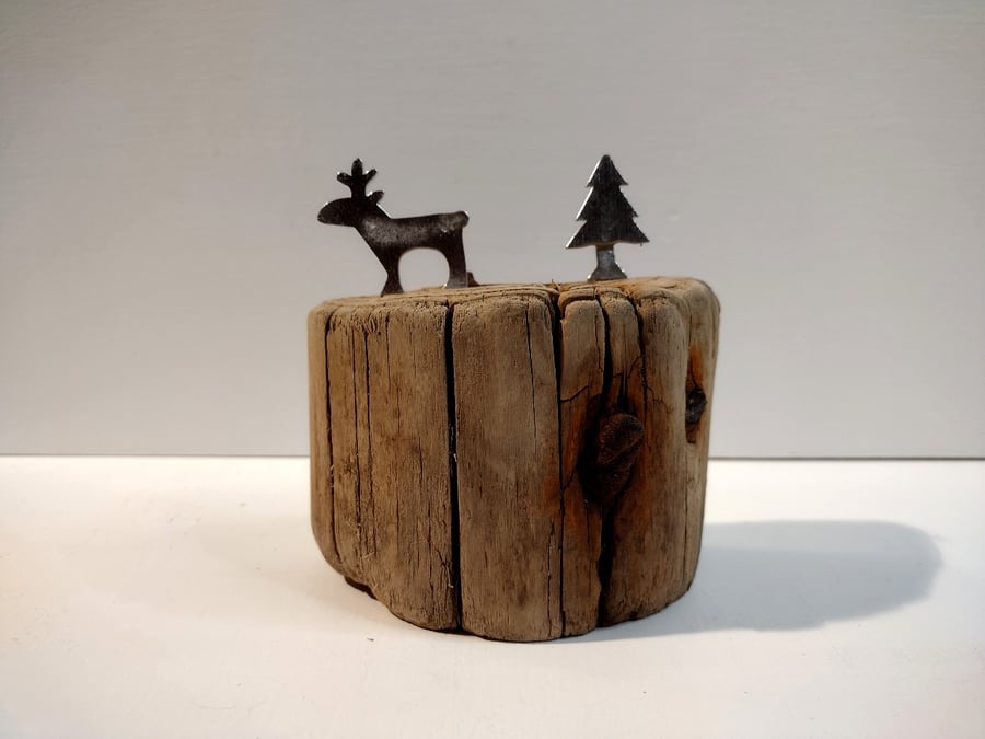 Reindeer and Tree 3