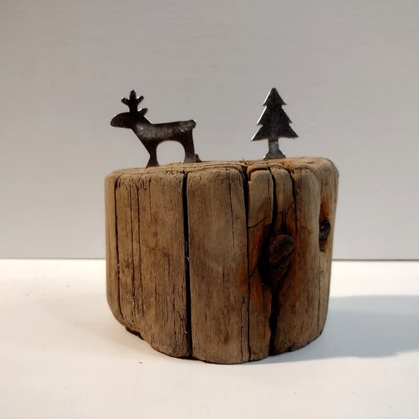 Reindeer and Tree 3
