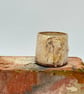 Polished edge textured tumbler. No 11