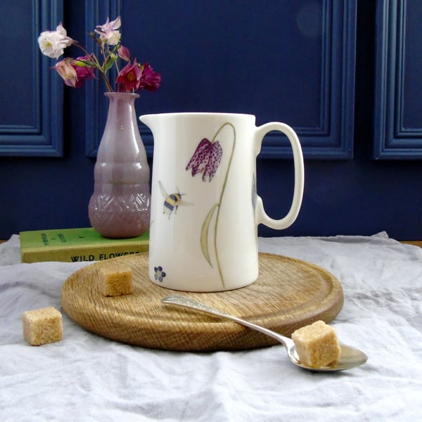 Spring Flower Half Pint Jug 