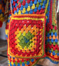 Crochet Cross Body Bag Fully Lined  - Image 4