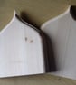 Blank wooden Fairy or Hobbit door for you to decorate with your child DIY door  - Image 1