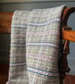 SOLD Cariad Bag - Berry range. Damson & Prussian Blue. Handwoven in Wales - Image 5