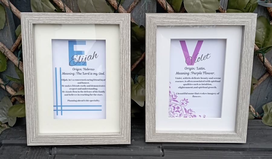 Childrens name wall decor, the meaning of birthday gift for children